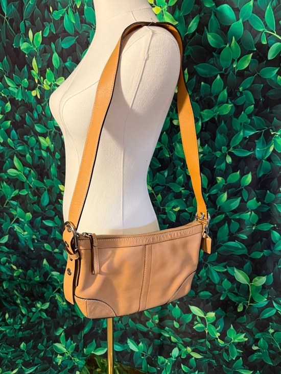 Coach Handbags - Coach Tan Shoulder Bag w/ Adjustable Strap NWOT